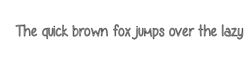 font preview of anjelika rose hollow