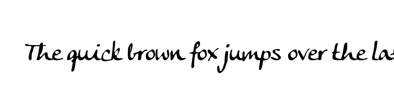 font preview of anke calligraphic fg