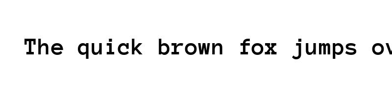 font preview of anonymous pro bold