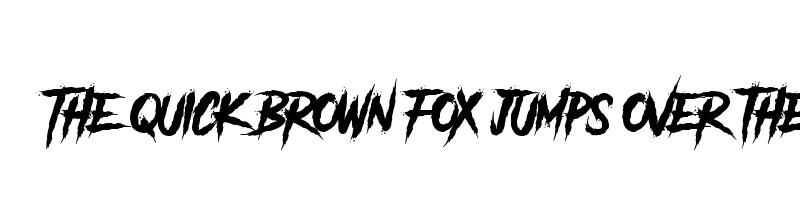 font preview of another danger regular demo