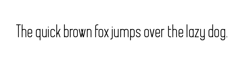 font preview of another flight