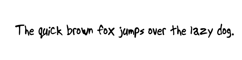 font preview of another ttf
