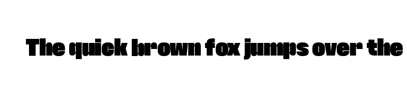 font preview of antarctican headline ultrablack