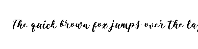 font preview of antelope