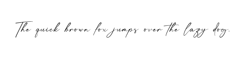 font preview of anthonio script
