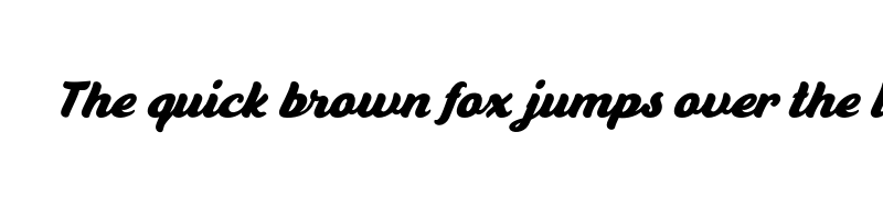 Preview of anyelir script bold italic