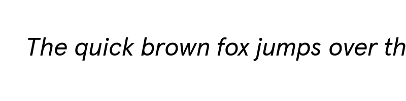 Preview of apercu pro italic