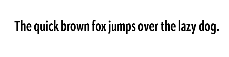 Preview of apparat extra condensed bold