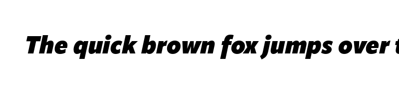 Preview of apparat semi condensed heavy italic