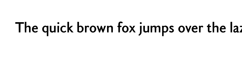 Preview of aragon sans bold