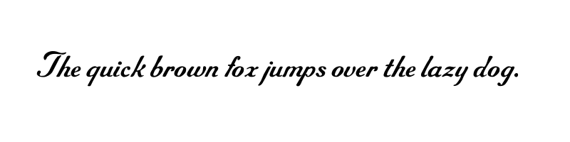 Preview of archive round face script