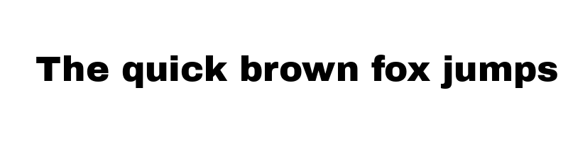 Preview of archivo black regular