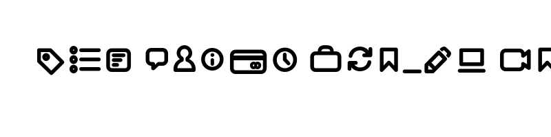 Preview of arista pro icons semibold
