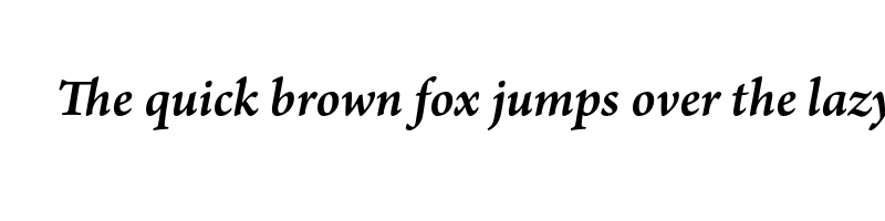 Preview of arno pro semibold text
