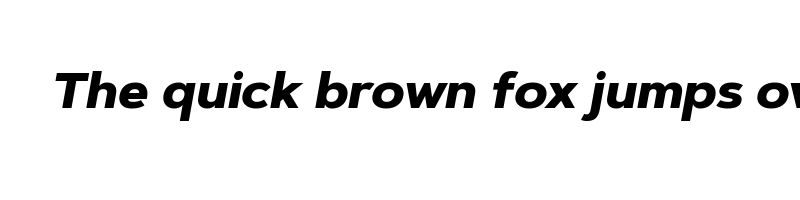 Preview of artegra sans extra bold italic