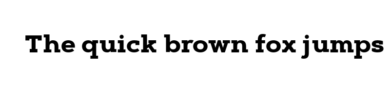 Preview of artegra slab bold