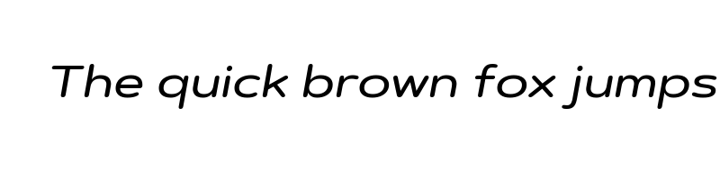 Preview of artegra soft extended medium italic