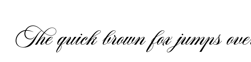 Preview of aston script pro bold