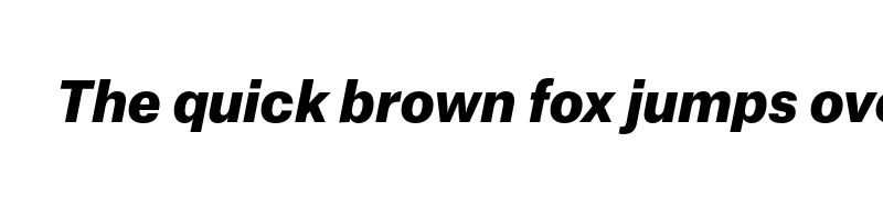 Preview of atlas grotesk black italic demo
