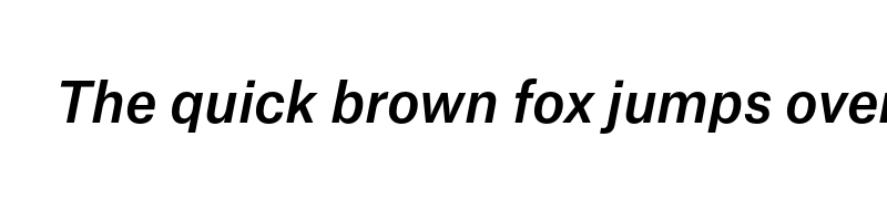 Preview of atlas grotesk medium italic demo