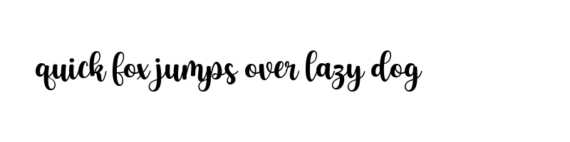 Preview of Babyface font