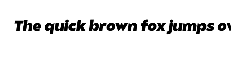 Preview of balgin black italic