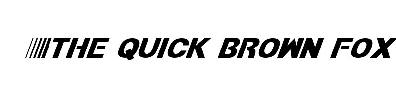 Preview of bamf italic