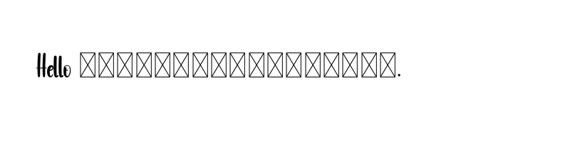 Preview of Banana FONT OTF