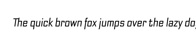 Preview of bank sans ef cy condensed light oblique