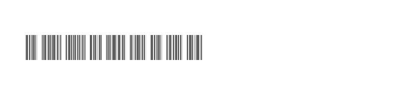 font preview of barcode c39p48dhtt