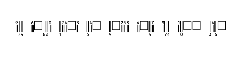 Preview of barcode eanbwrp36tt