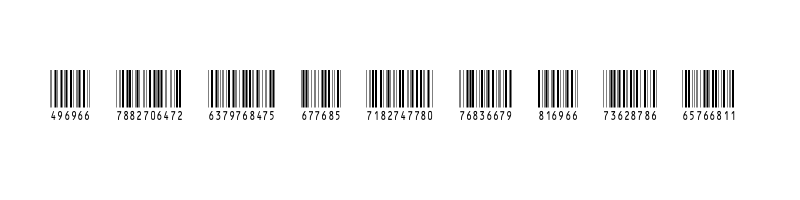 Preview of barcode inthrp48dmtt
