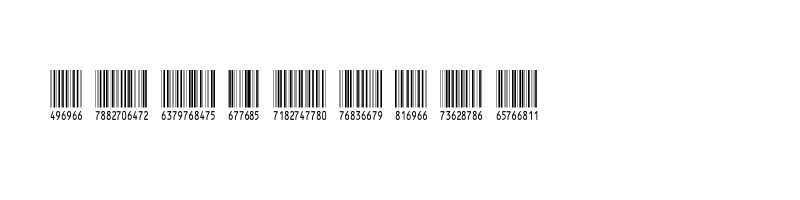 Preview of barcode inthrp60dmtt