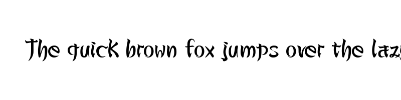 Preview of basara font