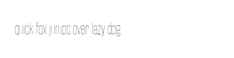 Preview of BaseNeue Condensed Thin