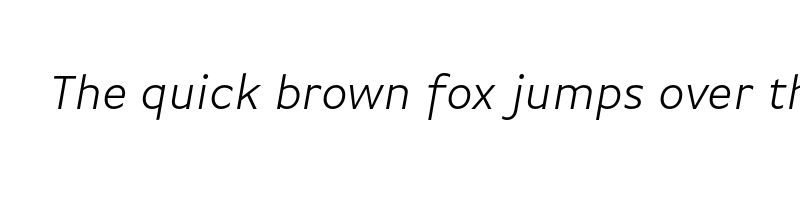 Preview of basic gothic pro lightitalic