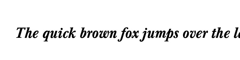 Preview of baskerville bold italic v1