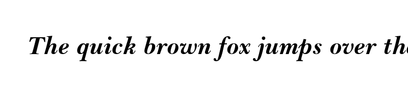 Preview of baskerville handcut bold italic