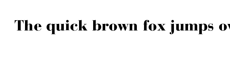 Preview of bauer bodoni std black