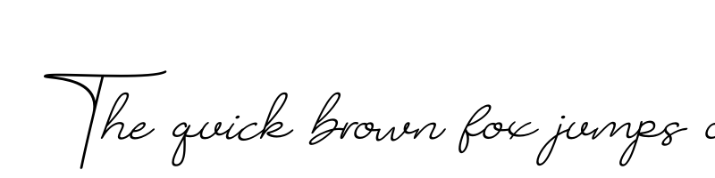 Preview of be awesome italic