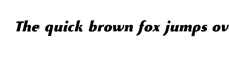 Preview of beatrix antiqua black italic