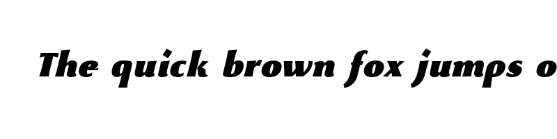Preview of beatrix antiqua extrablack italic