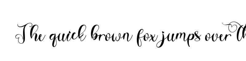 Preview of beautiful romantic monogram demo