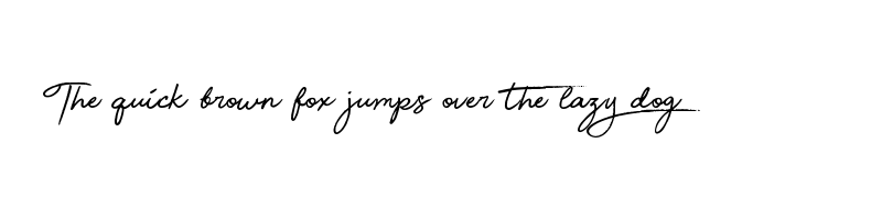Preview of beauty handwriting