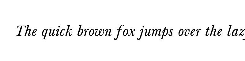 Preview of beauty normal italic
