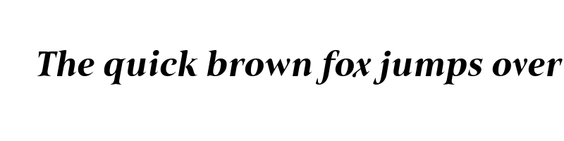 Preview of belda extra black italic