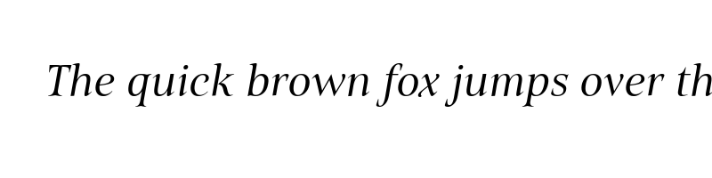 Preview of belda extra regular italic