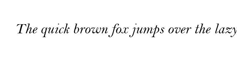 Preview of bell mt italic