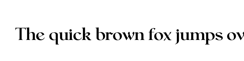 Preview of bellagia display extra bold