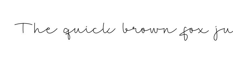 Preview of BellottiFont